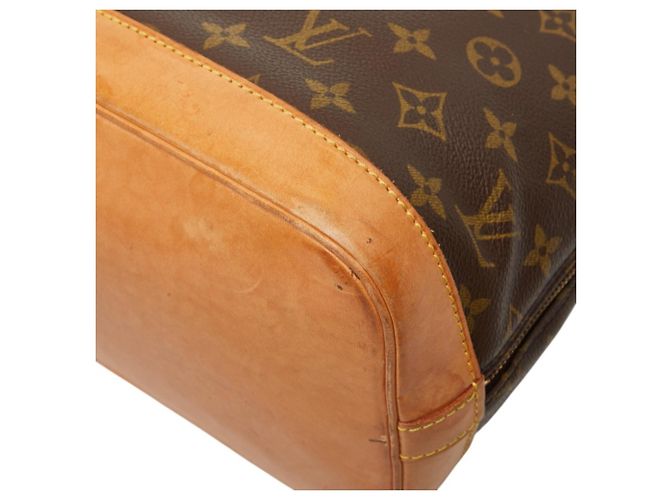 Louis Vuitton Monogram Alma Handtasche Braun - Ansicht 4