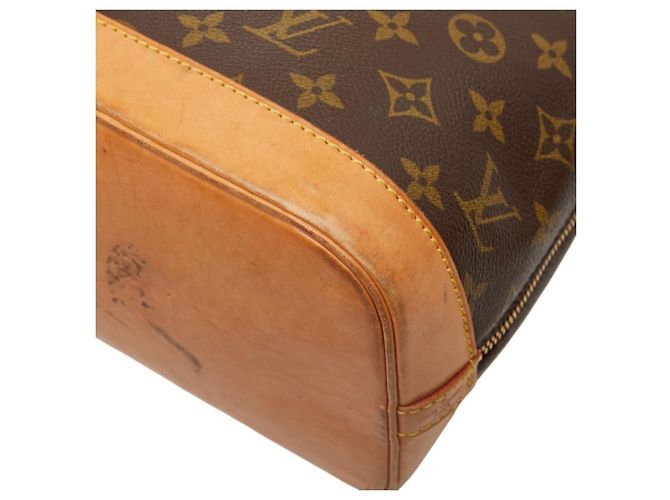Louis Vuitton Monogram Alma Handtasche Braun - Ansicht 6