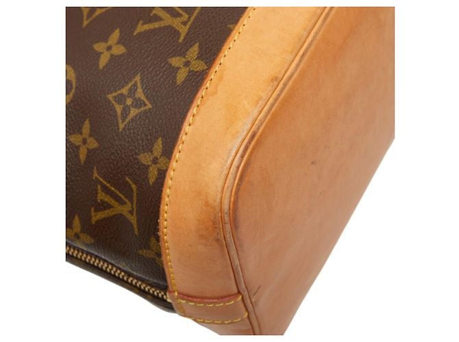 Louis Vuitton Monogram Alma Handtasche Braun - Ansicht 7