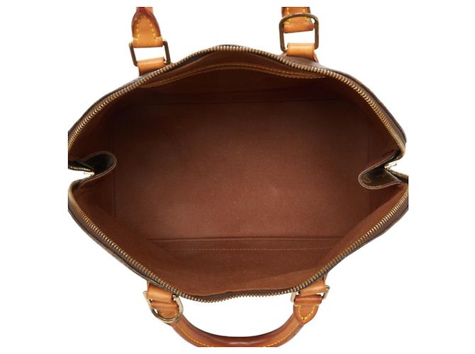 Louis Vuitton Monogram Alma Handtasche Braun - Ansicht 9