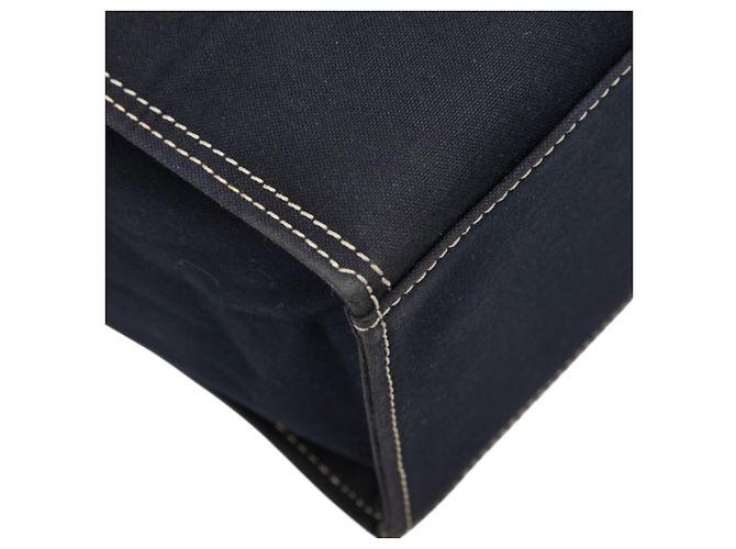 Fendi FF Logo Schnalle Tote Bag Marineblau - Ansicht 5