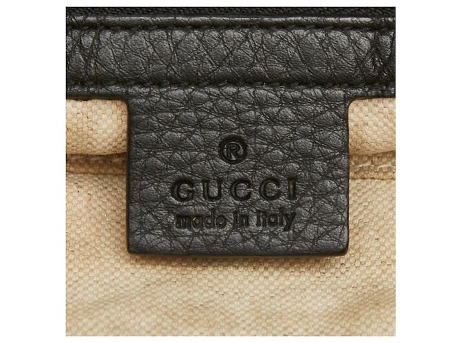 Gucci Interlocking G Crossbody Shoulder Bag Schwarz - Ansicht 12