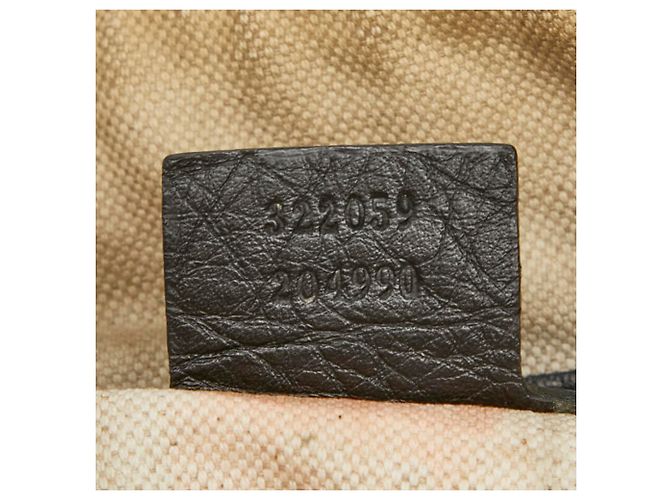Gucci Interlocking G Crossbody Shoulder Bag Schwarz - Ansicht 13