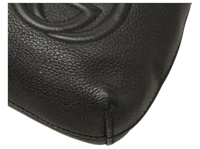 Gucci Interlocking G Crossbody Shoulder Bag Schwarz - Ansicht 4