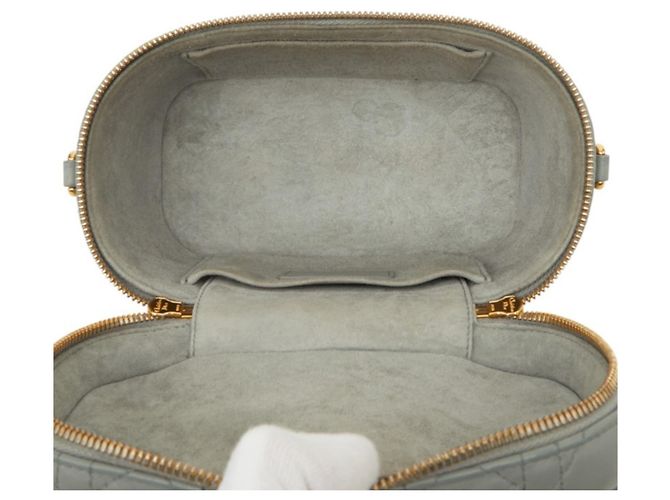 Christian Dior Dior Cannage Travel Small Vanity Bag Marrone - vista 9