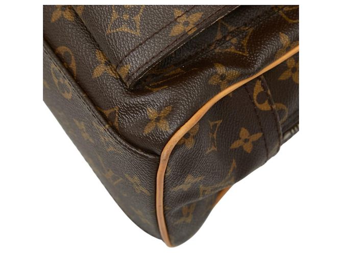 Bolso Louis Vuitton Monogram Manhattan GM Castaño - vista 4