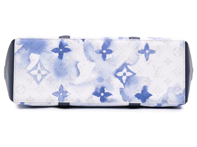 Louis Vuitton Blue Monogram Watercolor Weekend Tote PM Blau - Ansicht 3