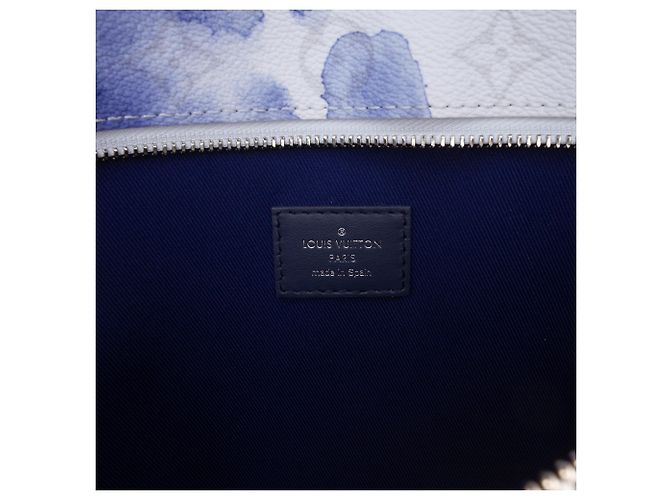Louis Vuitton Blue Monogram Watercolor Weekend Tote PM Blau - Ansicht 5