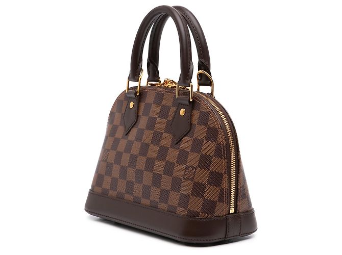 Louis Vuitton Brown Damier Ebene Alma BB Marrom - vista 2