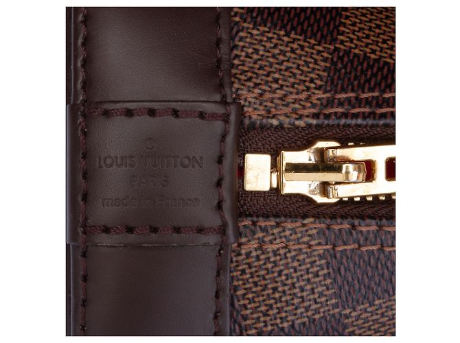Louis Vuitton Brown Damier Ebene Alma BB Marrom - vista 5