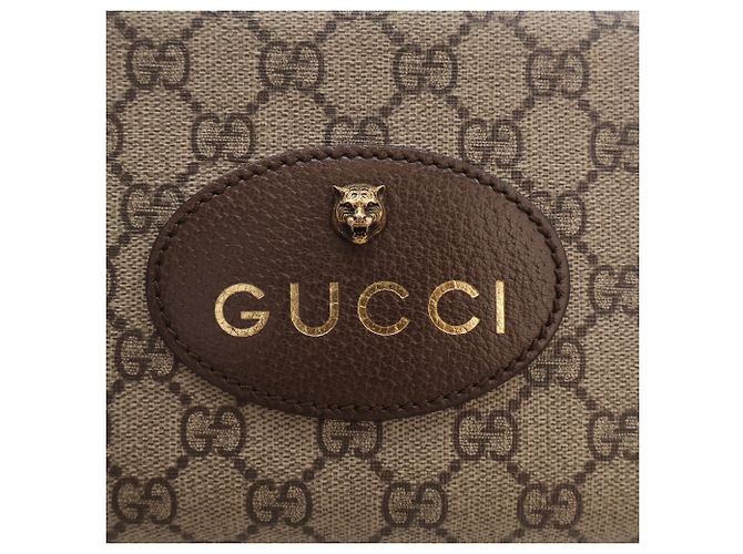 Gucci Beige GG Supreme Web Neo Vintage Crossbody - vista 4