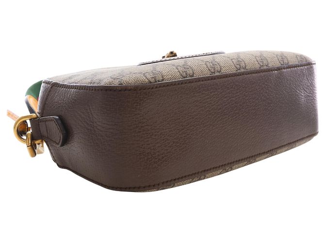 Gucci Beige GG Supreme Web Neo Vintage Crossbody - vista 6