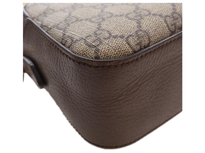 Gucci Beige GG Supreme Web Neo Vintage Crossbody - vista 9