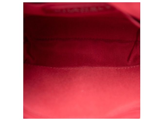 Chanel Gabrielle Bucket Bag Small aus gestepptem Kalbsleder bicolor weiß - Ansicht 4