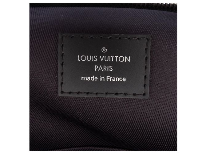 Louis Vuitton Gray Damier Graphite Alps Avenue Sling Marrone - vista 5