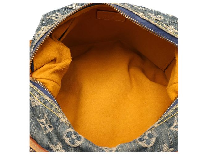 Louis Vuitton Blue Monogram Denim Baggy PM - vista 4