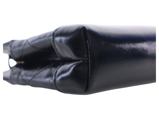 Chanel Clutch 31 con Catena in Lambskin Lucido Nero - vista 10