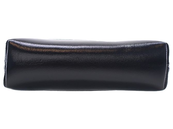 Chanel Clutch 31 con Catena in Lambskin Lucido Nero - vista 3