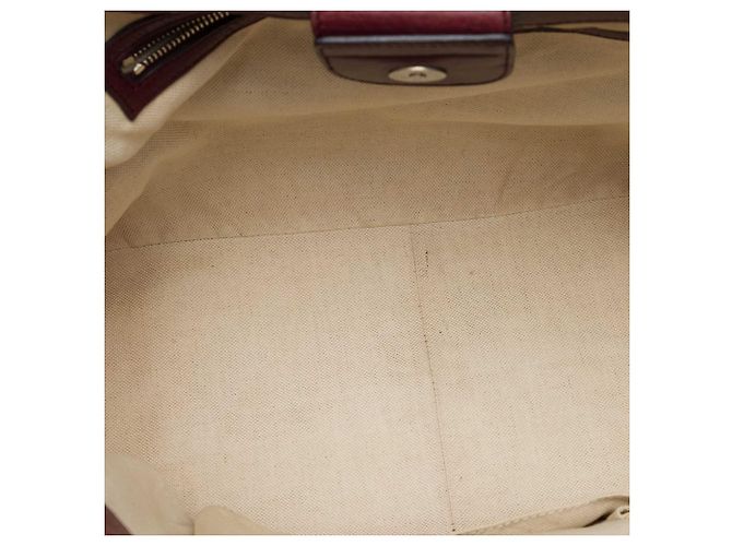 Gucci Beige Medium GG Canvas New Bamboo Tassel Tote - Ansicht 4