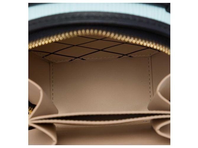 Louis Vuitton Mini Boite Chapeau in pelle Epi blu Blu chiaro - vista 5