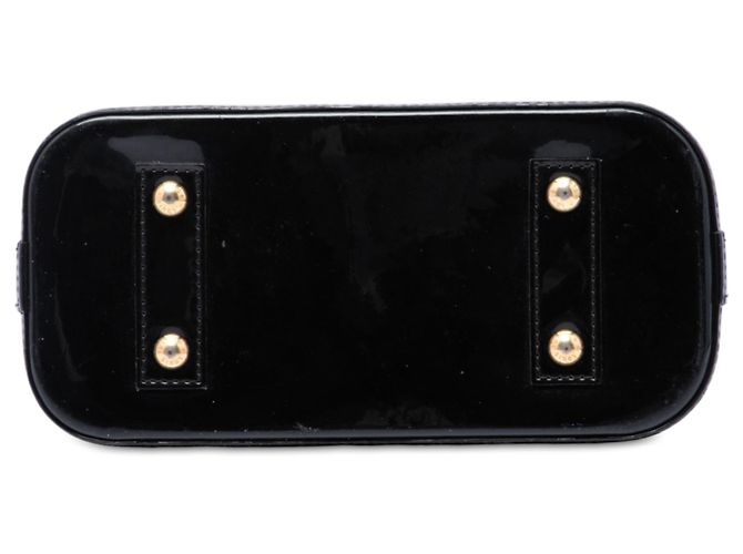 Louis Vuitton Black Monogram Vernis Alma BB Schwarz - Ansicht 3
