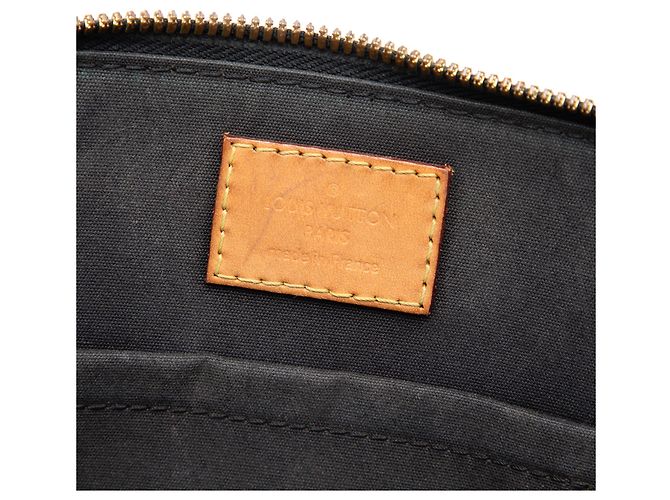 Louis Vuitton Black Monogram Vernis Alma BB Schwarz - Ansicht 5