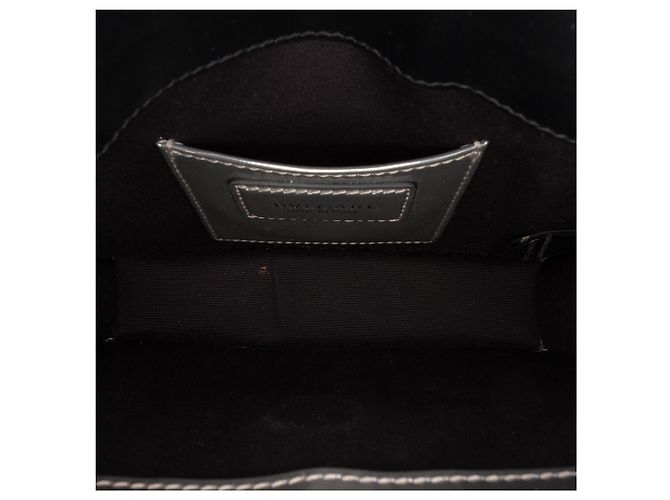 Bulgari Bvlgari Silver Small Patent Serpenti Forever Crossbody Argento - vista 4