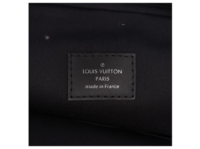 Louis Vuitton Black Damier Graphite LV League Avenue Sling Nero - vista 5