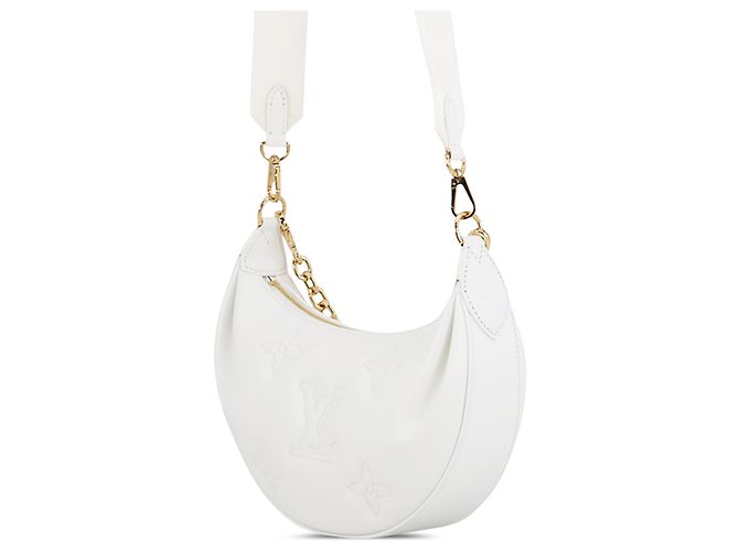 Bolsa Louis Vuitton Bubblegram Over The Moon em couro de bezerro branco - vista 2