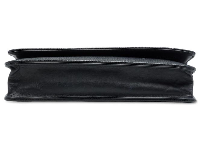 Chanel Black CC Caviar Wallet On Chain Preto - vista 3