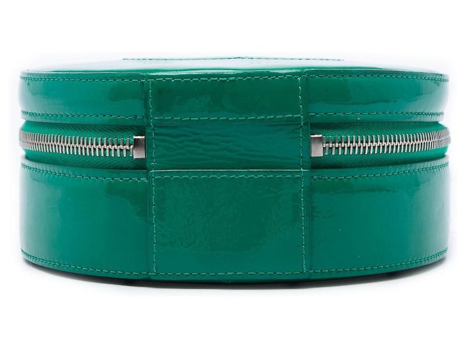 Chanel Green CC Patent Round As Earth Bag Tasche Grün - Ansicht 3