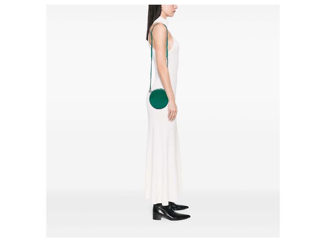 Chanel Green CC Patent Round As Earth Bag Tasche Grün - Ansicht 5