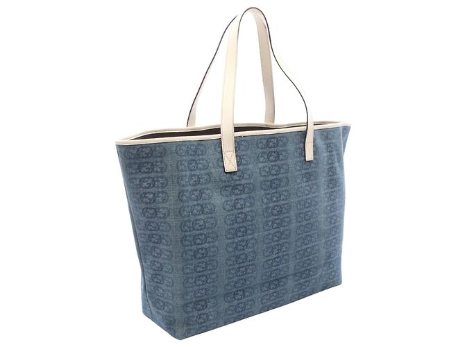 Tote Gucci Blue Interlocking G Azul Azul escuro - vista 2