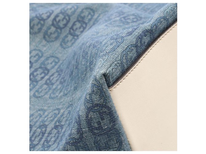 Tote Gucci Blue Interlocking G Azul Azul escuro - vista 6