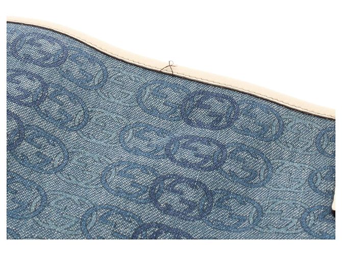 Tote Gucci Blue Interlocking G Azul Azul escuro - vista 7
