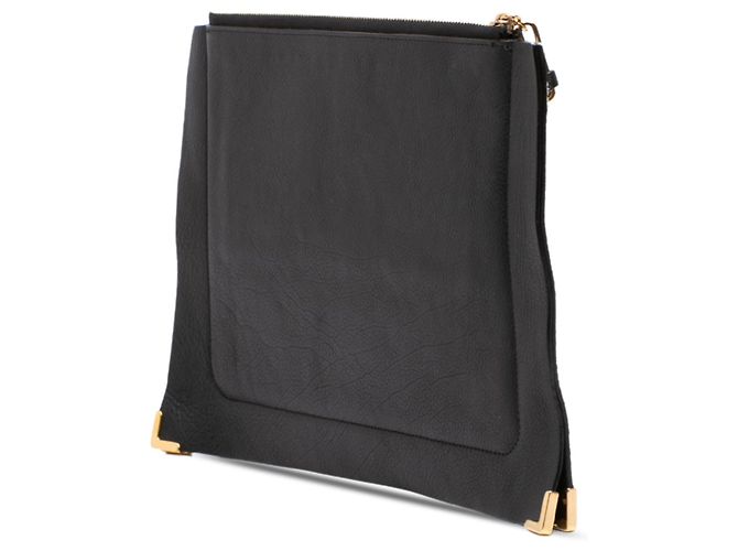 Clutch Chloé de pelo de poni blanco con estampado de dálmata - vista 2