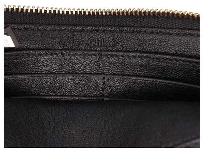 Clutch Chloé de pelo de poni blanco con estampado de dálmata - vista 5