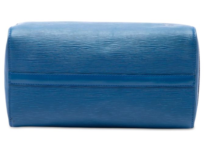 Louis Vuitton Blue Epi Speedy 35 Azul - vista 3