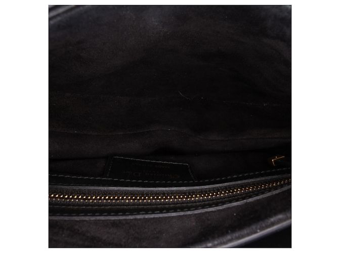 Autre Marque Borsa Saddle Dior in pelle di vitello liscia nera Nero - vista 4