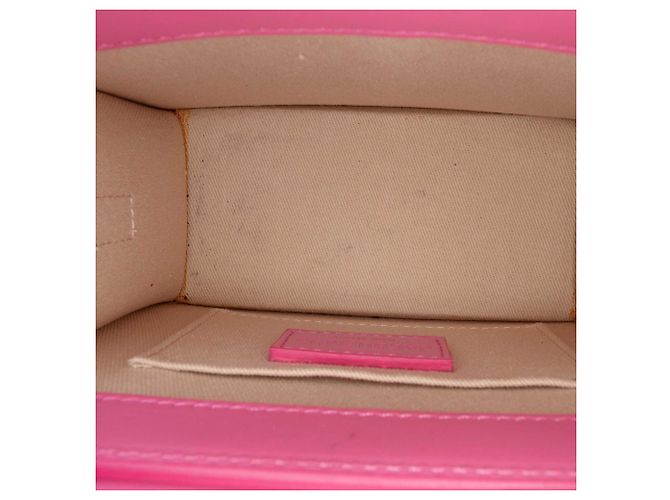 Jacquemus Le Chiquito Moyen in pelle rosa - vista 4
