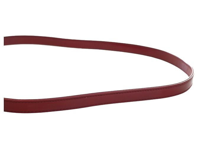 Autre Marque Dior Red Medium Patent Cannage Lady Dior Rosso Bordò - vista 8