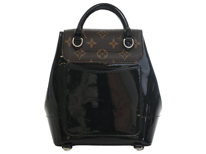 Louis Vuitton Black Monogram Vernis Hot Springs Preto - vista 2