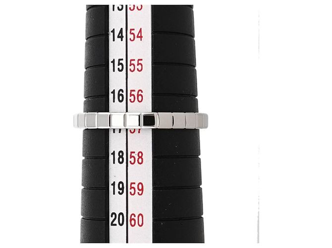 Anel Chopard Ice Cube 1 Band em ouro branco 18K - vista 7