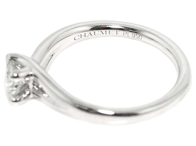 Chaumet Liens Solitär-Diamantring aus Platin - Ansicht 4