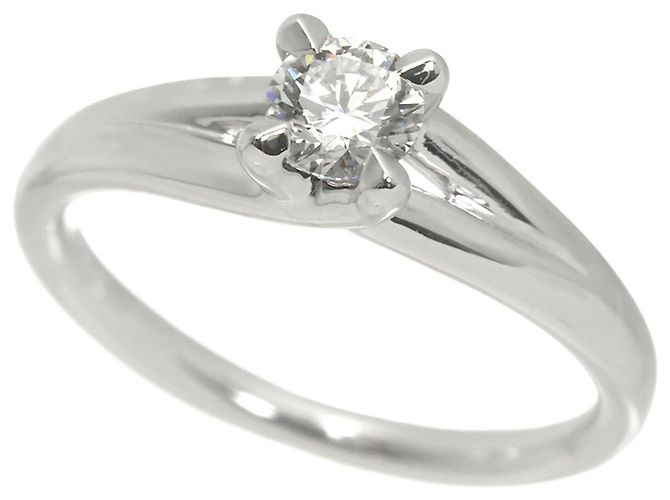 Chaumet Liens Solitär-Diamantring aus Platin - Ansicht 5