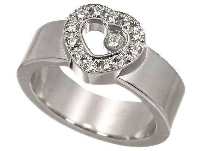 Chopard Happy Diamond Heart Ring aus 18K Weißgold - Ansicht 5
