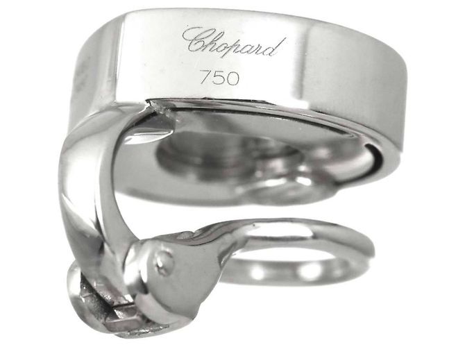 Boucles d'oreilles clips Chopard Happy Heart Diamond - vue 6