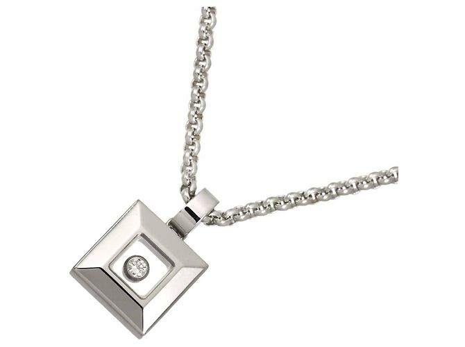 Collier Chopard Happy Diamonds Square - vue 2