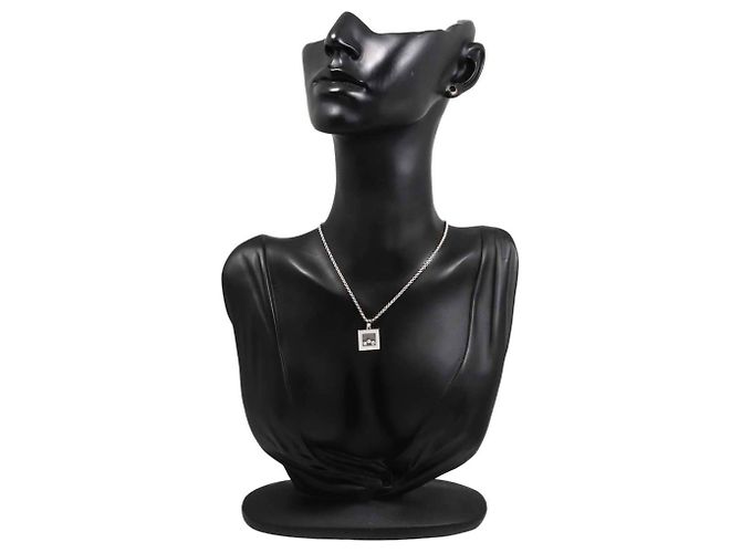 Collier Chopard Happy Diamonds Square - vue 9