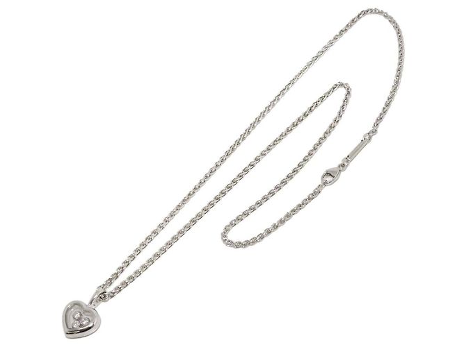 Collier Cœur Chopard Happy Diamonds - vue 2